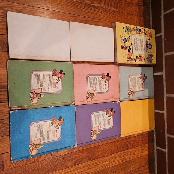 Disney Vintage Book Bundle 80's 70's - 9 Books - Picture 5 of 9